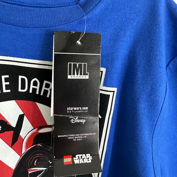 Disney Lego Star Wars "Join the Dark Side Rule the Galaxy" T-Shirt 7 Youth NWT - Picture 4 of 6